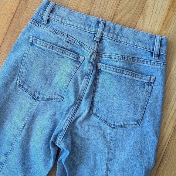 DL1961 Patti High Rise Straight Vintage Jeans in Sea View - Picture 4 of 9